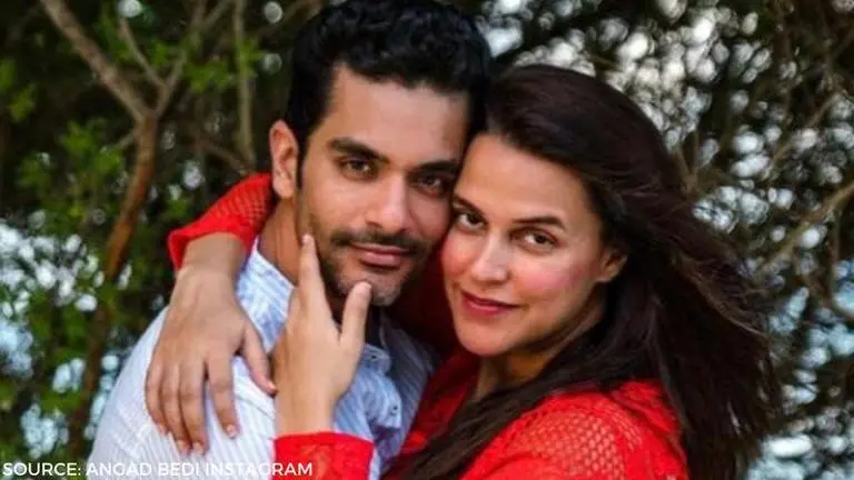 Angad Bedi reveals Neha Dhupia's 'secret name', check out Angad Bedi