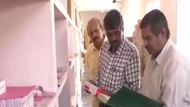 ESI Scam: ACB conducts raid in Gudivada Government Hospital, verifies records ESI Scam
