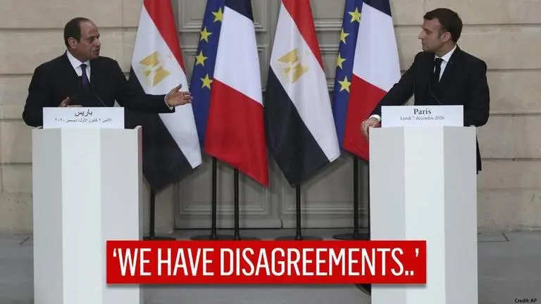 France’s Macron defends arms sales to Egypt despite human rights concerns France