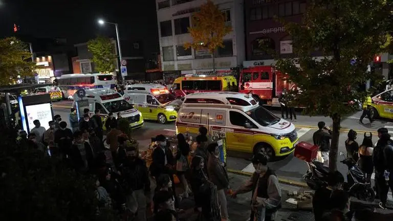 South Korea receives 3,580 missing person reports after deadly stampede at Halloween event South Korea