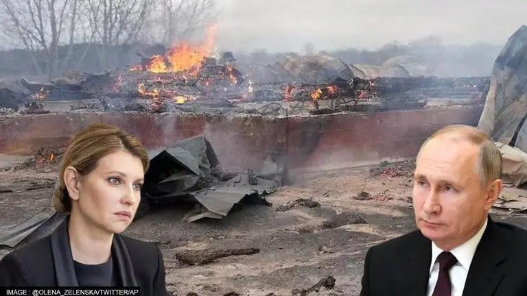 Ukraine' first lady says Putin won't stop further attacks even after conceding territories Ukraine