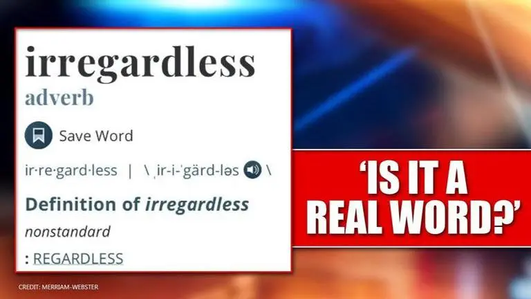 Merriam-Webster says English is ‘literally dead’ after defining the word ‘irregardless’ Merriam-Webster