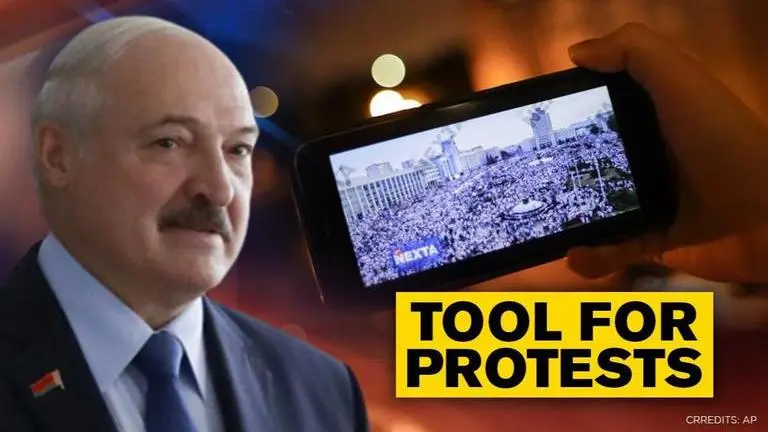 Belarus protestors resort to digital communication to organise nationwide demonstrations Belarus