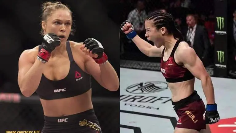 Top 3 fights in UFC's women's division ft Ronda Rousey and Zhang Weili ufc