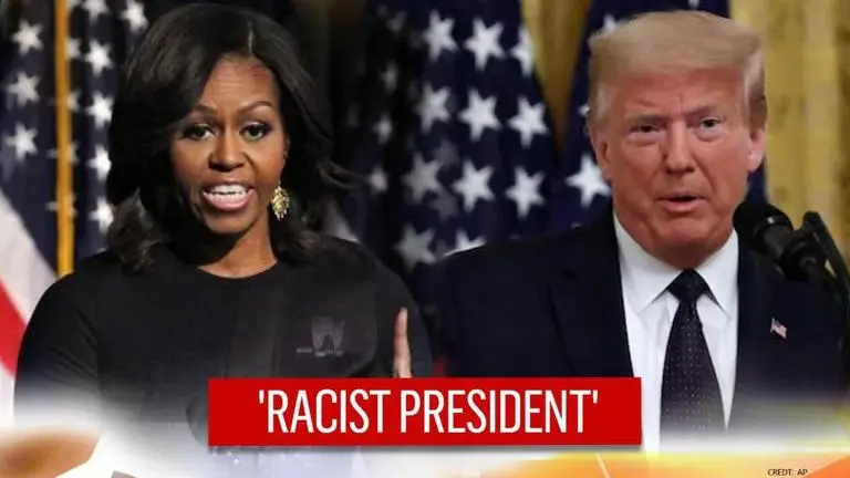 Michelle Obama brands Trump 'racist', urges Americans to make informed choice in election Michelle Obama