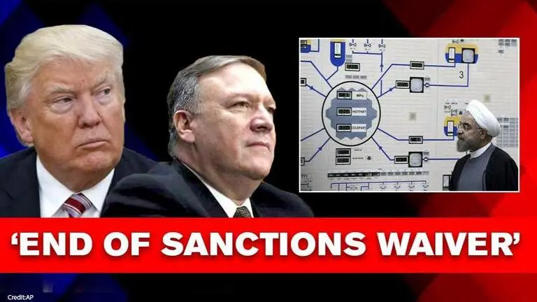 US revokes Iran nuclear programme sanctions waivers, to take action against two officials US