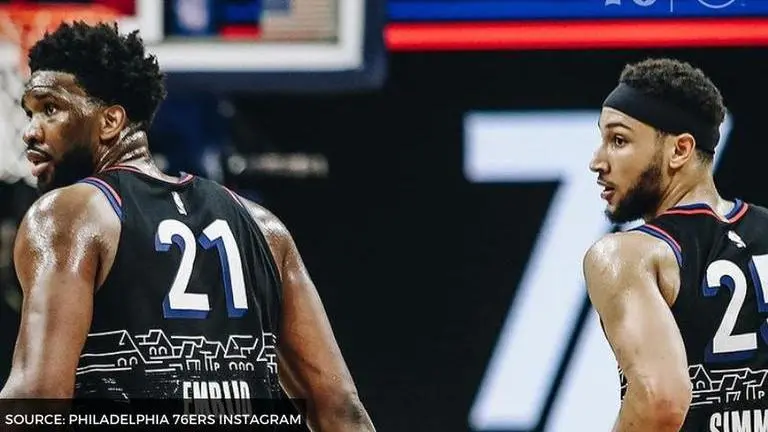 Joel Embiid and Ben Simmons