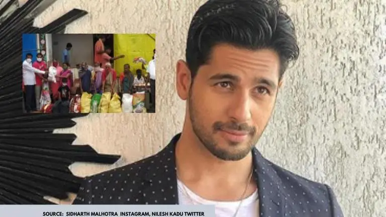 Sidharth Malhotra comes forward to help a village affected by Cyclone Nisarga sidharth malhotra