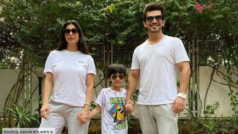 Arjun Bijlani heads to Kashmir for a vacation with his wife and son; See post arjun bijlani