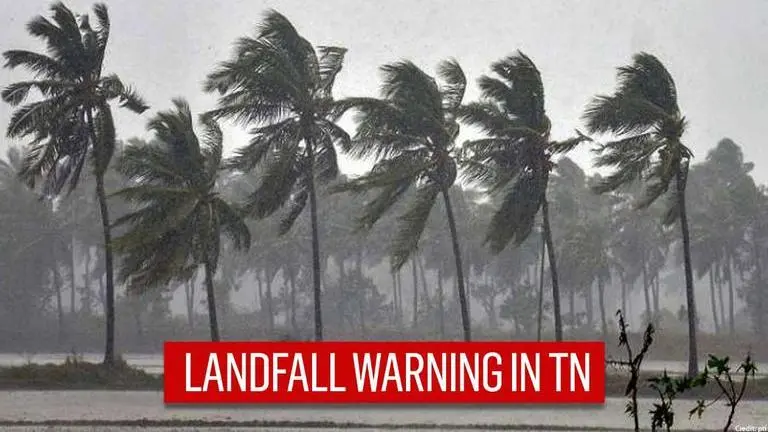 IMD warns of 'Cyclone Nivar' making landfall in Tamil Nadu's Mamallapuram on November 25 Cyclone Nivar