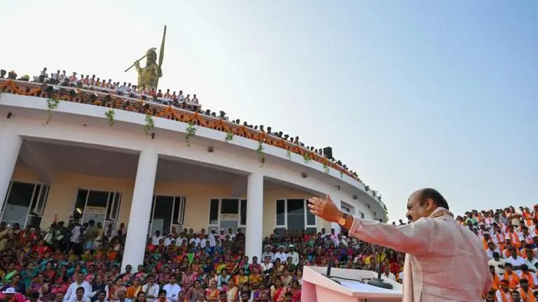 Karnataka CM Basavaraj Bommai inaugurates Parashuram theme park in Karkala Karnataka