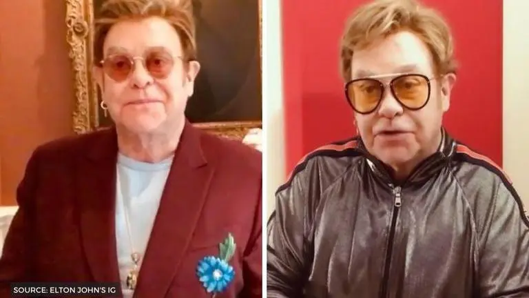 Elton John denies breaking face mask rule in Capri after complaint was filed Elton John