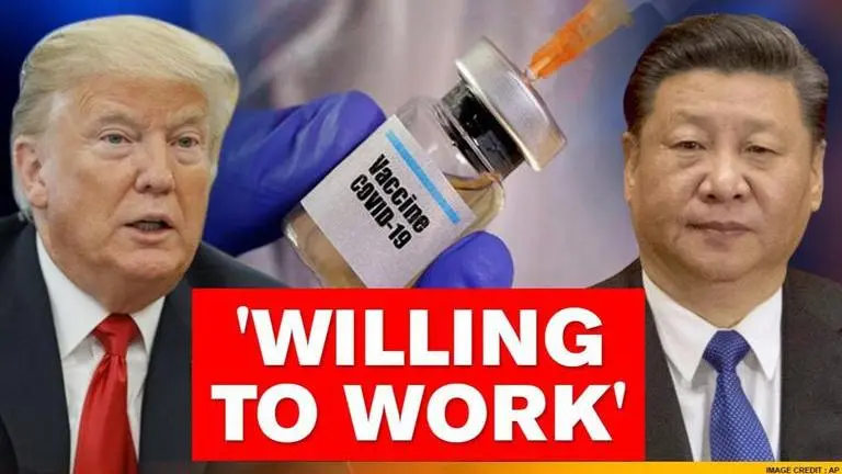 Donald Trump ready to 'work with anybody' for COVID-19 vaccine including China donald trump