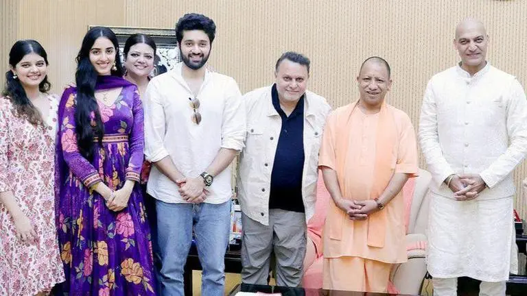 Gadar 2 team meets UP CM Yogi Adityanath in Lucknow, Sunny Deol skips Gadar 2