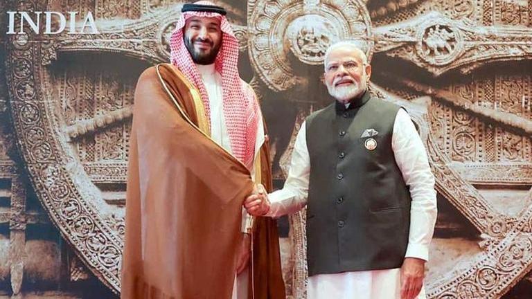 Pm Modi To Meet Saudi Arabia Crown Prince At Hyderabad House Today