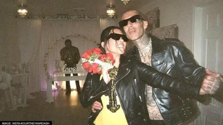 Kourtney Kardashian confirms marriage 'with no license' with Travis Barker; See pics Kourtney Kardashian