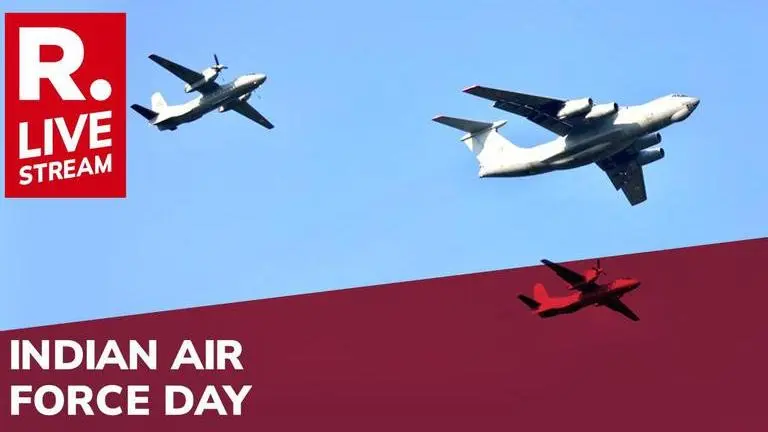 Watch LIVE | 90th Indian Air Force Day celebrations, 80 aircraft touch sky & more here Air Force
