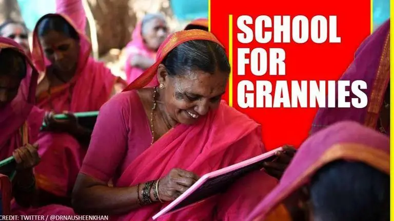 Breaking stereotypes, grannies attend India's only school for elderly women Breaking stereotypes