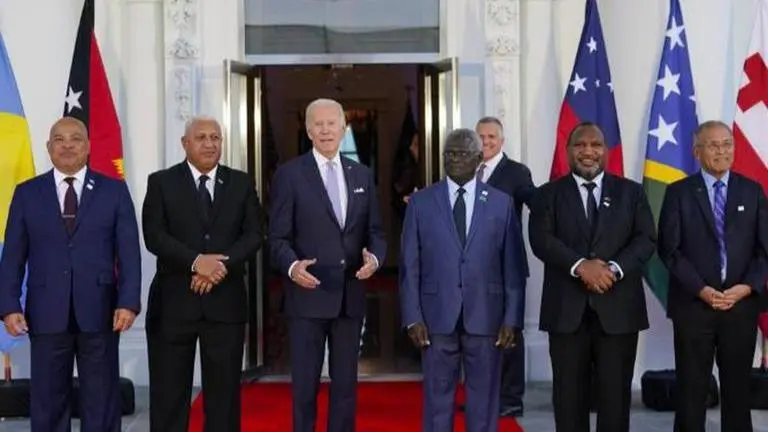 Joe Biden endorses ‘free and open’ Indo-Pacific after key Pacific Islands summit joe biden