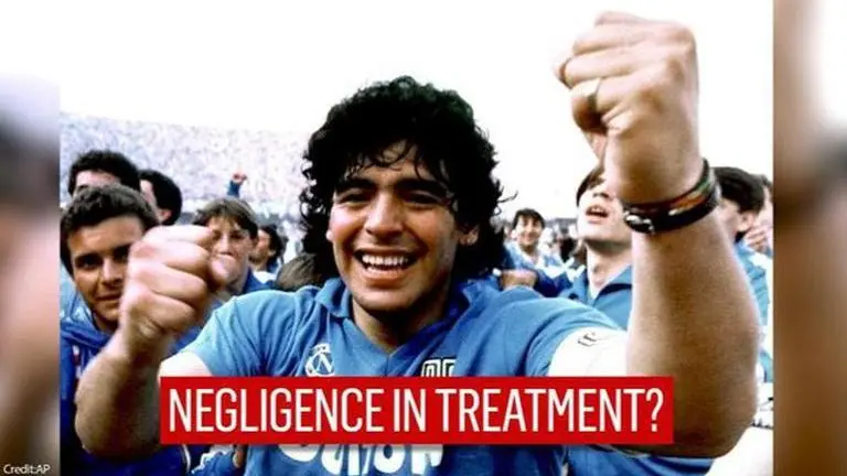Diego Maradona doctor's house and clinic raided as police investigate negligence claims Diego Maradona