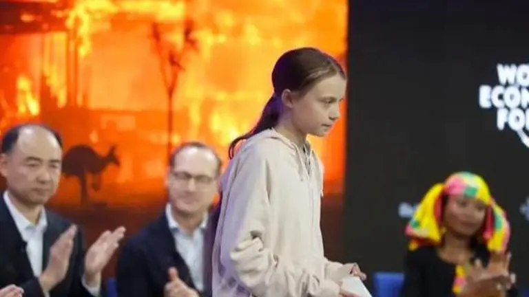 Climate activist Greta Thunberg visit spotlights lack of climate action in Davos