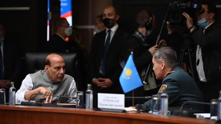 Joint Defence Ministers' meet: Rajnath Singh condemns terrorism, calls for non-aggression Defence Minister