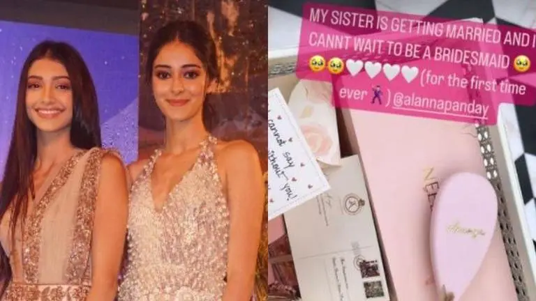 Ananya Panday 'can't wait to be bridesmaid' to sister Alanna, receives custom-made hamper Ananya panday