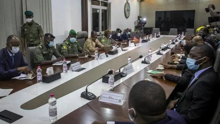West African countries insist civilian rule after a military coup in Mali West African countries