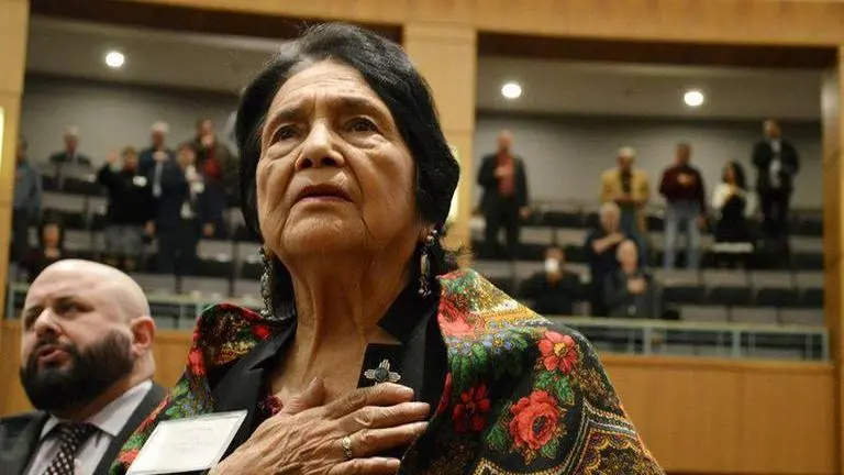 Joe Biden gets backing of key Latina activist Dolores Huerta