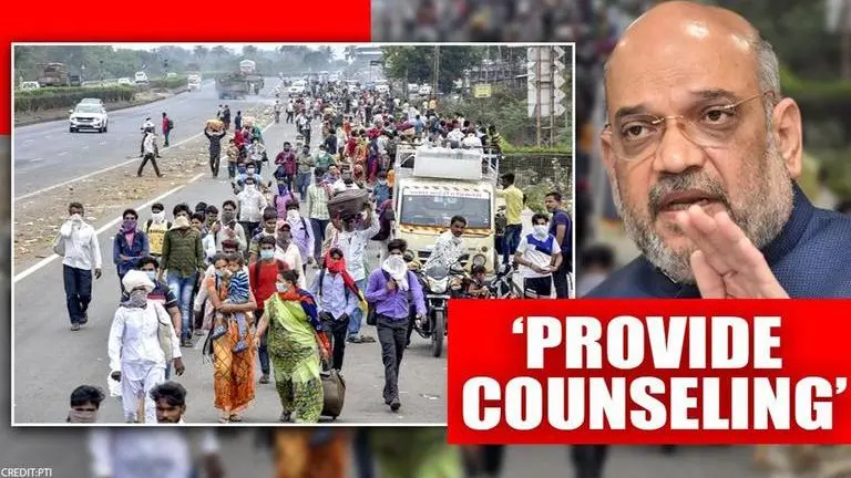 Trained counselors to visit migrant shelters to help with Covid anxiety: MHA to states Centre