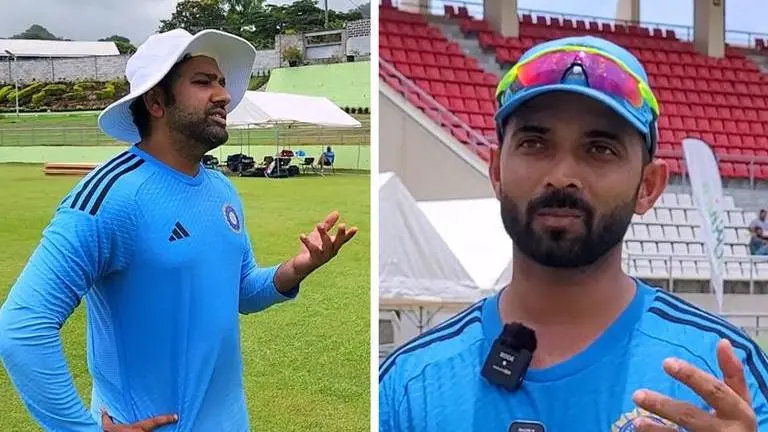 'What do you mean?': Ajinkya Rahane slams question on his age, Rohit Sharma reacts- WATCH Ajinkya Rahane, IND vs WI