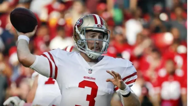 Third-string QB Beathard throws 3 TDs, 49ers stun Cardinals C.J. Beathard