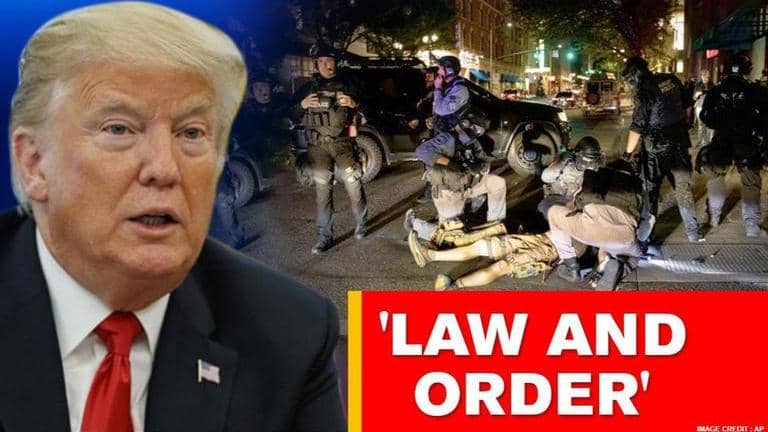 Trump presses 'Law and Order', calls Mayor 'fool' in ...
