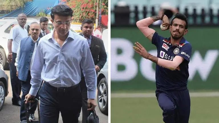 'Chahal somehow misses big tournaments': Even Ganguly is perplexed by India's actions Sourav Ganguly, Yuzvendra Chahal, Kuldeep Yadav, Team India