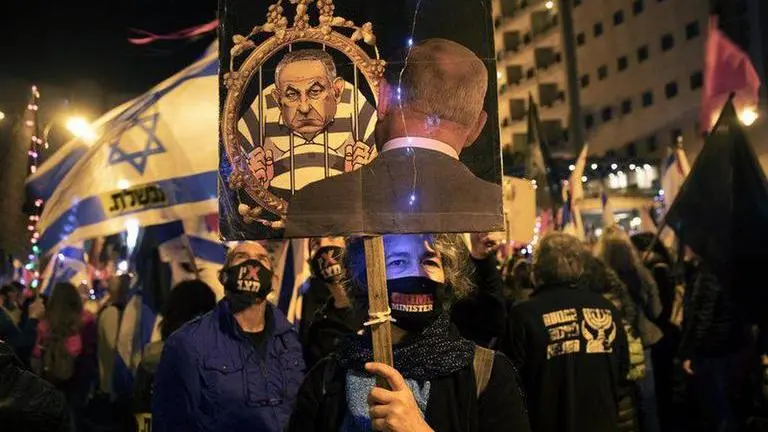 More Netanyahu protests as Israel edges toward snap election