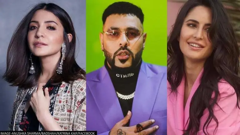 Anushka Sharma, Badshah, Katrina Kaif