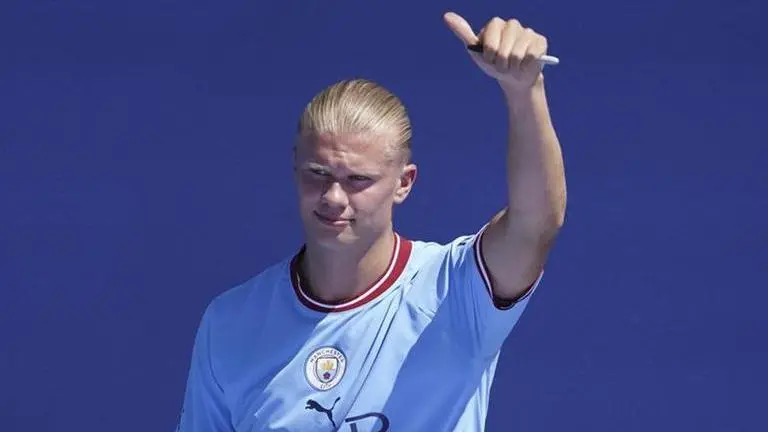Erling Haaland needs to be more involved says Guardiola as Man City falter Erling Haaland