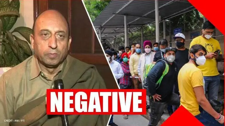 Uttar Pradesh Health Minister Jai Pratap Singh tests negative for Coronavirus UP