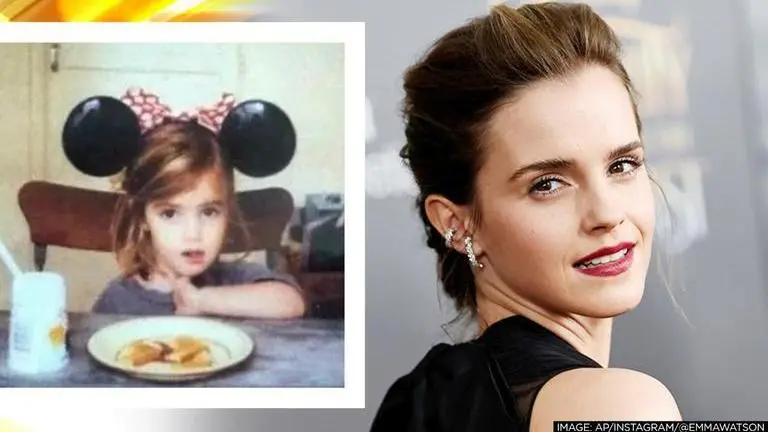 Emma Watson reacts to Harry Potter makers using Emma Roberts' pic at reunion sets emma watson's viral childhood pic