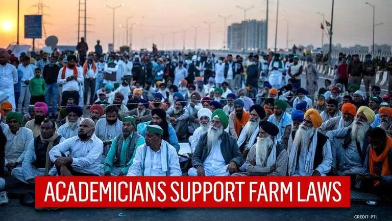 Over 860 academicians extend support to Centre's Farm Laws amid continued protests Farm laws