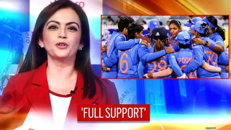 Nita Ambani bats for Women’s cricket in India; Jio to sponsor Women's T20 Challenge Nita Ambani