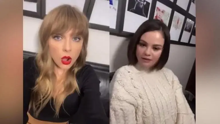 Taylor Swift & Selena Gomez's TikTok video calling each other 'besties' goes viral; Watch Taylor Swift