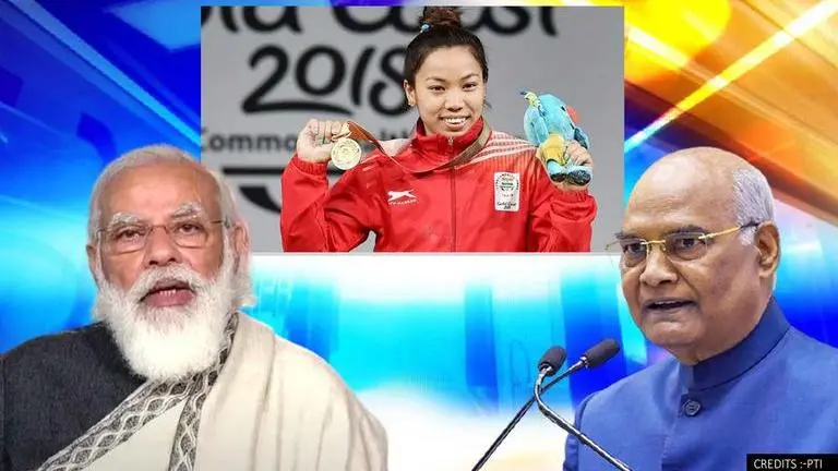 Mirabai Chanu wins silver medal: PM Modi & President Kovind congratulate weightlifter Mirabai Chanu, PM Modi