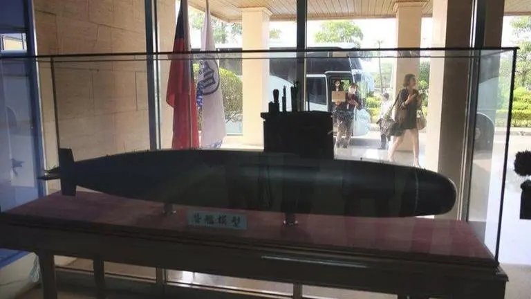Taiwan's leader launches production of domestically made submarines