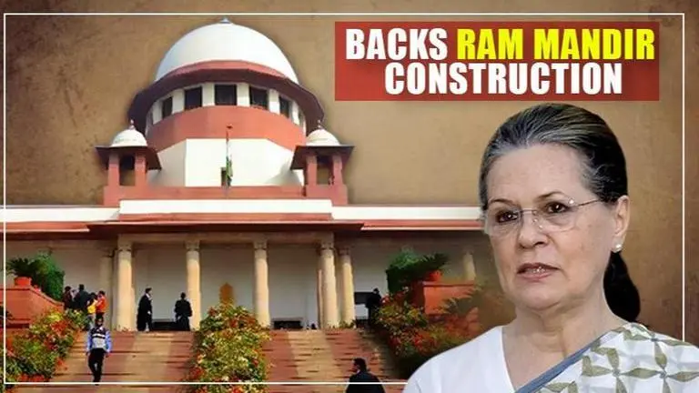 Congress backs Ram Mandir construction after SC's Ayodhya verdict Congress