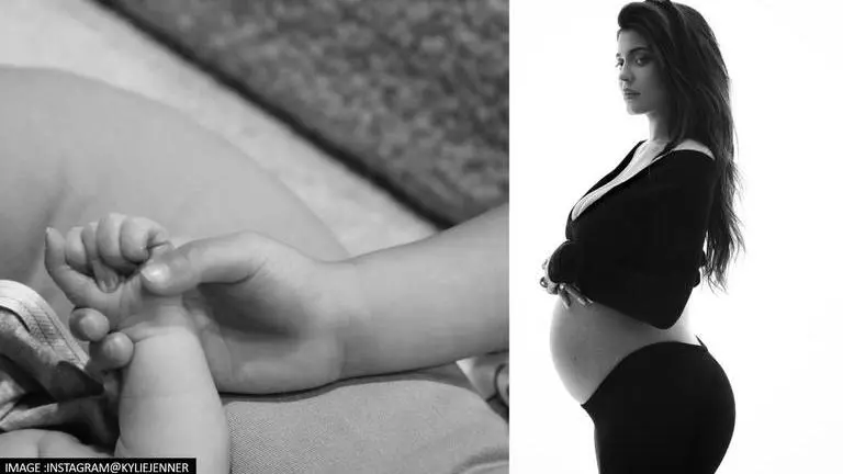 Kylie Jenner reveals her baby boy's name is no longer 'Wolf'; shares video of his birth Kylie Jenner's baby name