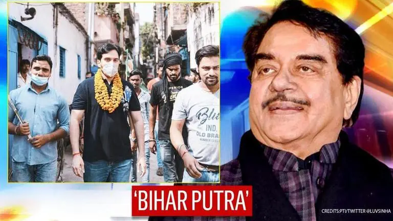 Shatrughan Sinha wants feedback on son 'Bihar Putra' Luv's campaign ahead of Bihar polls shatrughan sinha