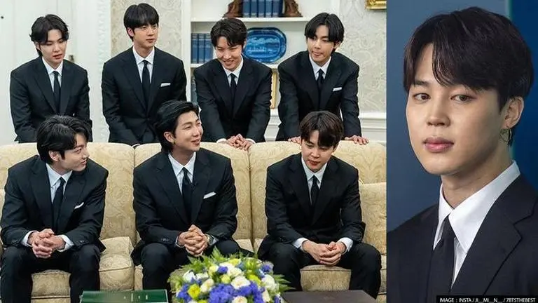 BTS' Jimin pens apology note post The White House visit; says 'Still a lot inexperienced' BTS, Jimin, BTS Jimin pens apology note, BTS The White House visit