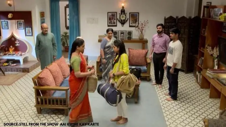 Aai Kuthe Kay Karte episode Feb 17, 2021 Written Update: Isha reveals Anirudh lost his job aai kuthe kay karte episode