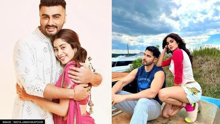 Good Luck Jerry: Arjun promotes Ek Villain 2; Varun turns poet as they wish Janhvi Kapoor Good Luck Jerry